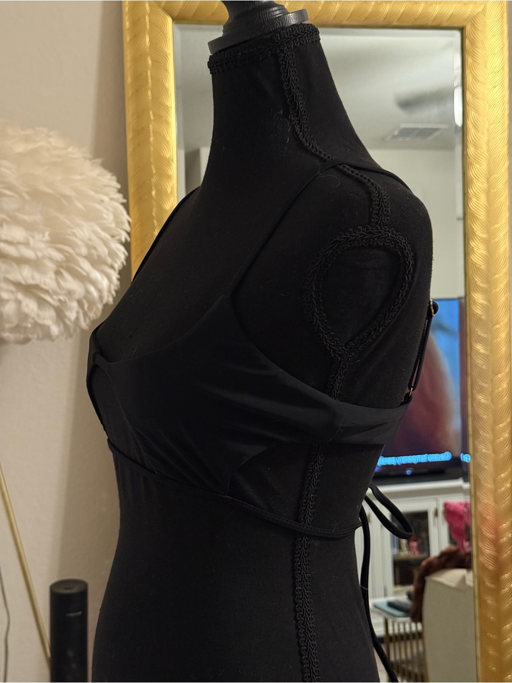 Lovewave “Star struck” Black Bikini Top